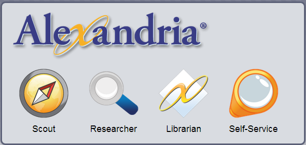 Alexandria catalog icon link