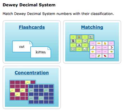Dewey Decimal System games icon link