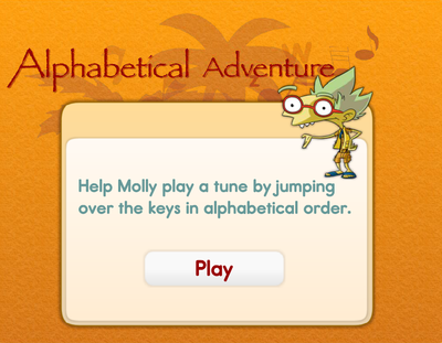Alphabetical Adventure Icon Link